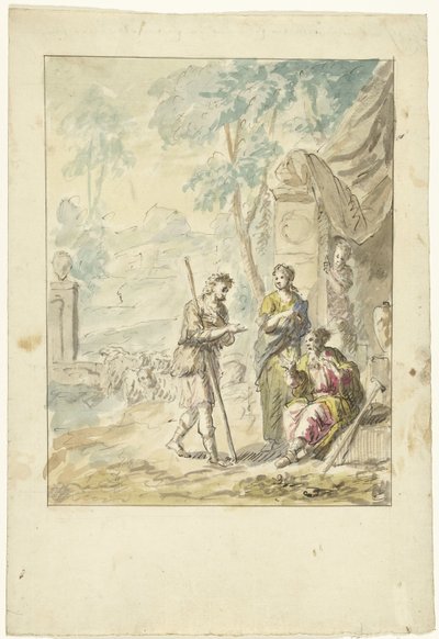 Jacob queixa-se a Laban de Elias van Nijmegen