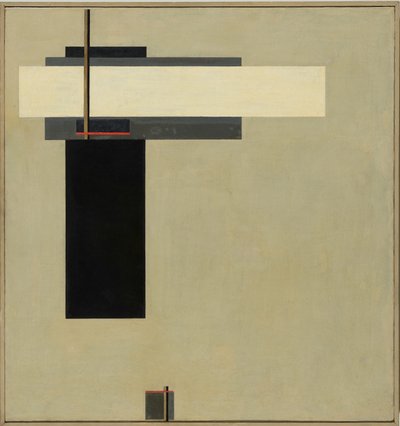 Composição Proun GBA 4, c.1923 de Eliezer Markowich Lissitzky