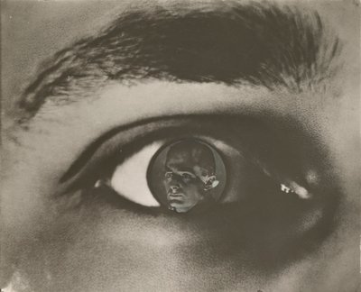 Cartaz do filme Cinema Eye de Dziga Vertov, 1929. de Eliezer Markowich Lissitzky