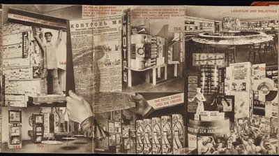 URSS. Catálogo do pavilhão soviético na International Press Exhibition, Colônia, 1928 de Eliezer Markowich Lissitzky