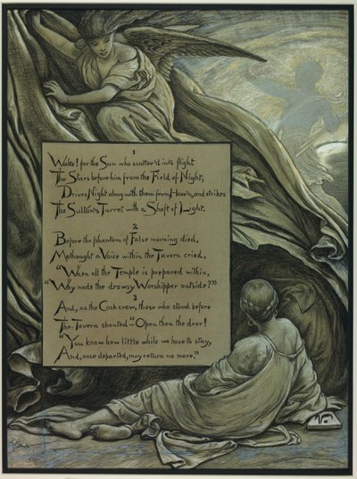(Ilustração para o Rubáiyát de Omar Khayyám) O despertar de Elihu Vedder