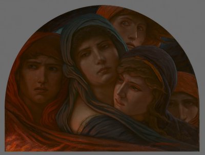 Um vislumbre do inferno ou do medo de Elihu Vedder