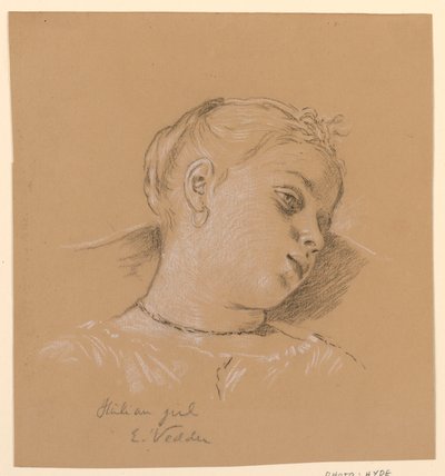 garota italiana de Elihu Vedder