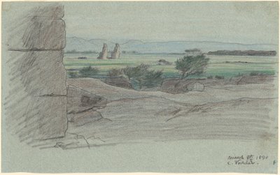 Viagem do Nilo, nº 15, 1890. de Elihu Vedder