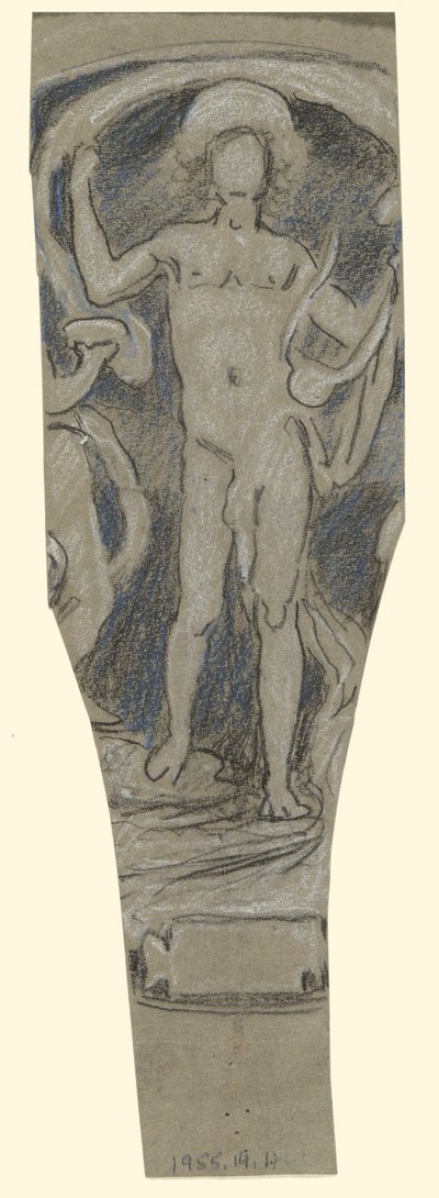 Estudo para Apolo de Elihu Vedder