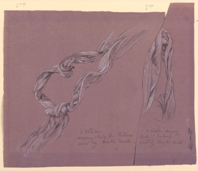 Estudo para "Fortune" de Elihu Vedder