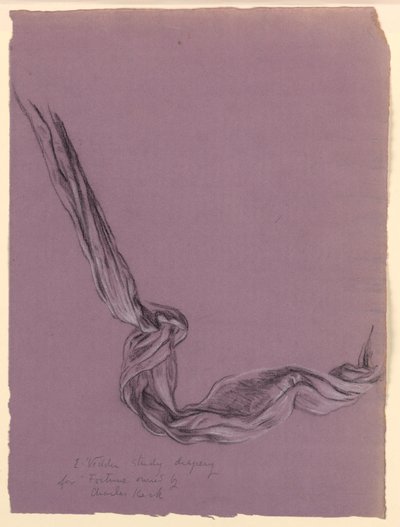 Estudo para "Fortune" de Elihu Vedder