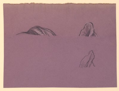Estudo para "Fortune" de Elihu Vedder