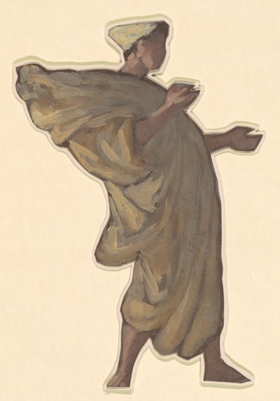 Estudo para "Banho de Meninas Gregas" de Elihu Vedder