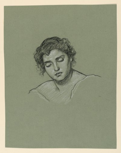 Estudo para mulher de Elihu Vedder