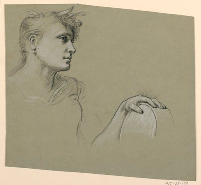 Estudo da figura de Elihu Vedder