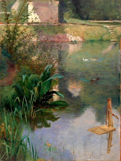 Margem de um fosso de Eliphalet Fraser Andrews