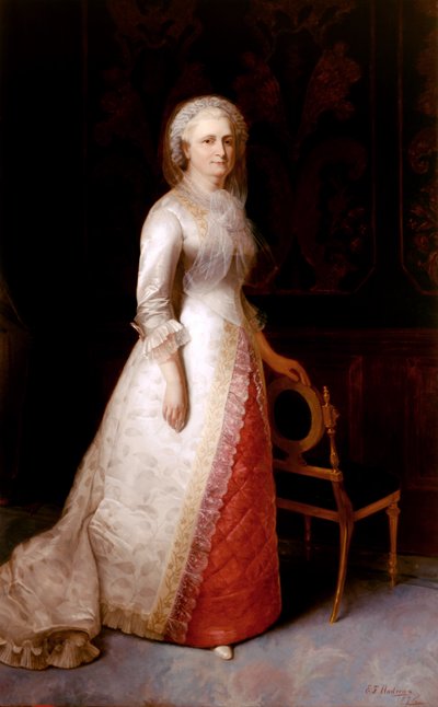 Martha Dandridge Custis Washington (Sra. George Washington) de Eliphalet Frazer Andrews