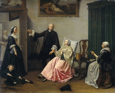 Visita do médico de Elisabeth Geertruida Wassenbergh