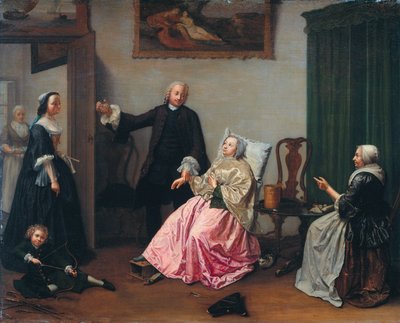 Visita do médico de Elisabeth Geertruida Wassenbergh