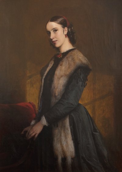 A autora Emma Kraft de Elisabeth Jerichau Baumann