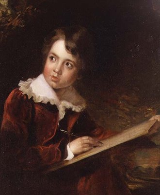 Escrita de Menino de Elisabeth Louise (attr. to) Vigee-Lebrun
