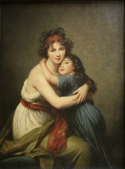 Elisabeth Louise Vigée-Lebrun, Madame Vigée-Lebrun e a sua filha de Élisabeth Louise Vigée Le Brun