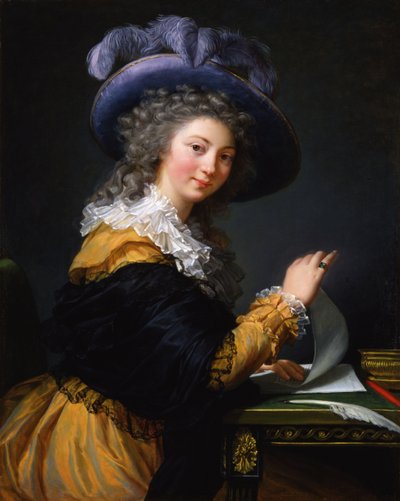Retrato da Condessa de Ceres de Elisabeth Louise Vigee Lebrun