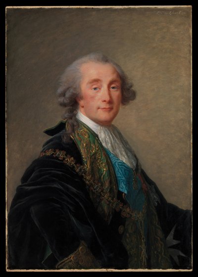 Alexandre Charles Emmanuel de Crussol-Florensac (1743–1815) de Elisabeth Louise Vigee Lebrun