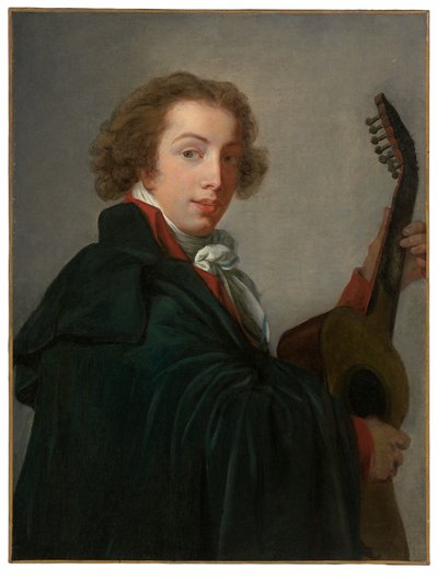 Retrato do Conde Siemontkowsky Bystry de Elisabeth Louise Vigee Lebrun