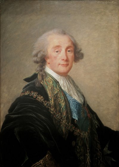 Alexandre Charles Emmanuel de Crussol-Florensac 17471815 de Elisabeth Louise Vigee Lebrun