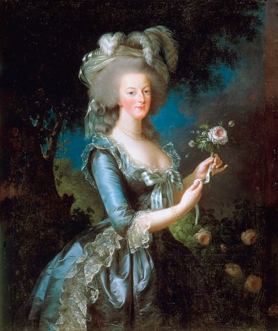 Maria Antonieta à Rosa, 1783. de Elisabeth Louise Vigee Lebrun