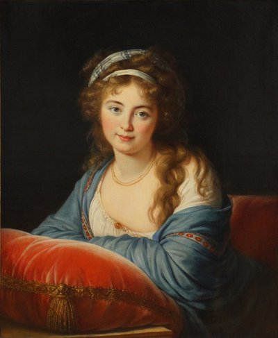 Condessa Yekaterina Skavronskaya, nascida por Engelhardt 1761-1829, 1796 de Elisabeth Louise Vigee Lebrun