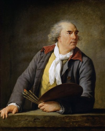 Retrato de Hubert Robert 1733-1808, 1788. de Elisabeth Louise Vigee Lebrun