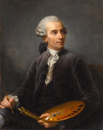 Retrato de Joseph Vernet 1719-1789, 1778. de Elisabeth Louise Vigee Lebrun