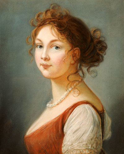 Retrato de Louisa, rainha da Prússia de Elisabeth Louise Vigee Lebrun