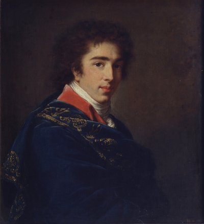 Retrato do príncipe Ivan Baryatinsky, 1800 de Elisabeth Louise Vigee Lebrun