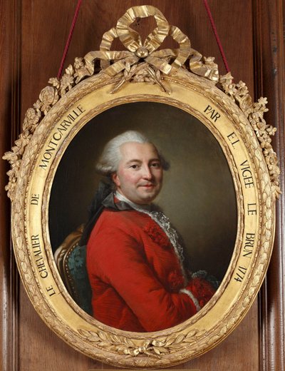 Retrato de Robert Benêt de Montcarville 1698-1771, ca 1770. de Elisabeth Louise Vigee Lebrun