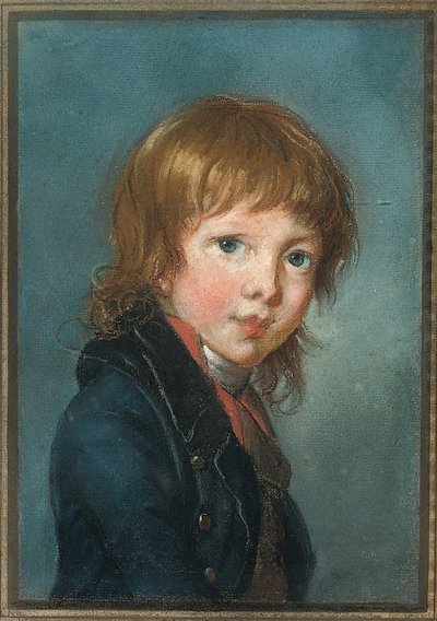 Retrato de menino, 1801 de Elisabeth Louise Vigee Lebrun