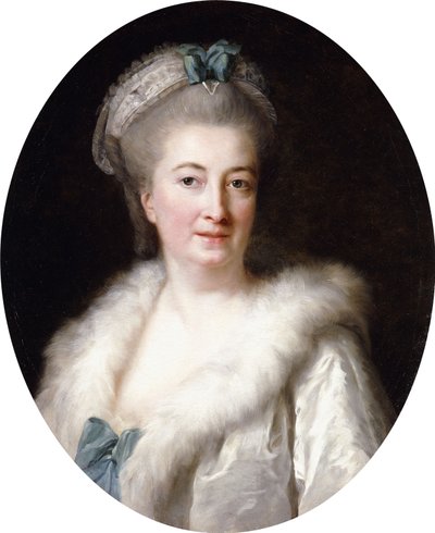 Retrato da mãe do artista, Madame le Sevre, de Elisabeth Louise Vigee Lebrun