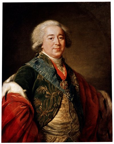 Retrato do vice-chanceler príncipe Alexander Kurakin, 1797 de Elisabeth Louise Vigee Lebrun