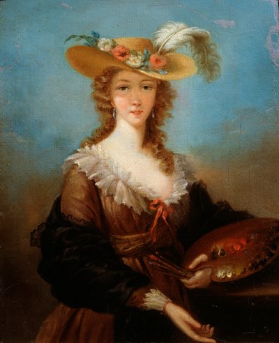 Auto-retrato, 1782 de Elisabeth Louise Vigee Lebrun