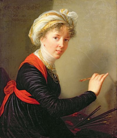 Auto-retrato, 1800 de Elisabeth Louise Vigee Lebrun