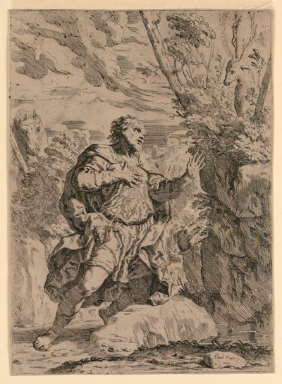 Santo Eustáquio de Elisabetta Sirani