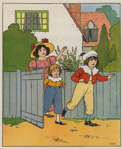 Sábado, feriado (cor litho) de Elise H. Stewart