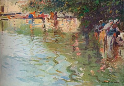 Em Pontevedra, c1904 de Eliseo Meifren y Roig