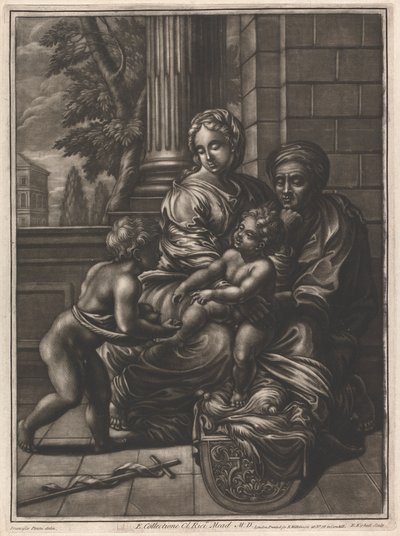 Virgem e Criança de Elisha Kirkall