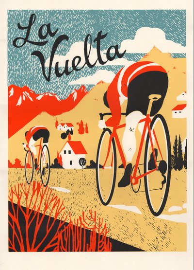 La Vuelta, 2015 (papel de parede) de Eliza Southwood