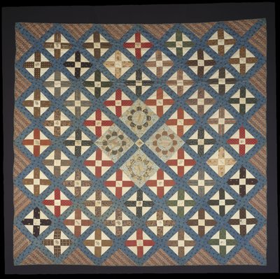 Trabalho de Pedaço de Autografo Cruzado Amizade Quilt de Elizabeth C. Loudenslager