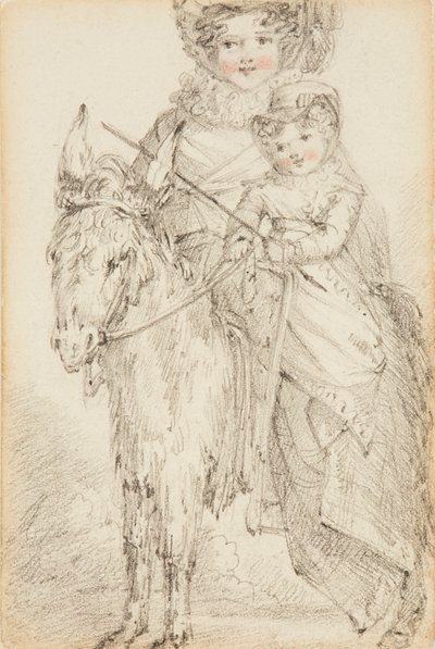 Rainha Vitória quando criança de Elizabeth Keith née Lindsay Heathcote