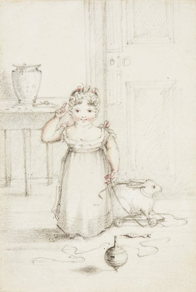 Rainha Vitória em criança de Elizabeth Keith née Lindsay Heathcote