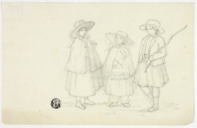 Três meninas de Elizabeth Murray