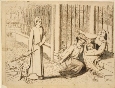 Pippa Passes, 1854 de Elizabeth Siddal