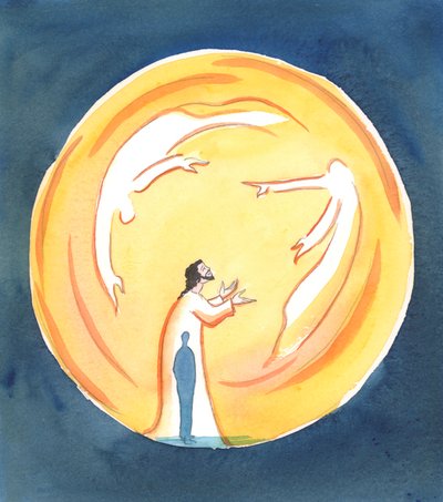 Quem partilha a própria vida de Deus, através do Baptismo, e vive em estado de graça, pode ter a certeza de que quando ora ao Pai em nome de Cristo, no Espírito, Ele ouve e responde, 2003 (c - co de Elizabeth Wang