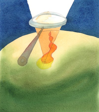 Uma alma que é entregue a Deus em oração e serviço fiel é como uma lente de aumento através da qual o amor incandescente de Deus é focado em um lugar e tempo específicos na terra., 2000 (w - c on de Elizabeth Wang